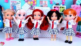 THE JUNIORS WITH NEW SCHOOL UNIFORMS  Lunas Toys