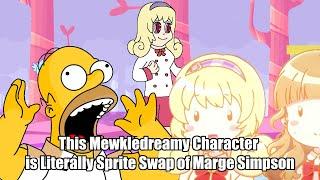 M.U.G.E.N Battle This Mewkledreamy Character is Literally Sprite Swap of Marge Simpson.