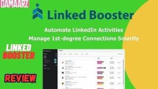 Linked Booster Review Demo+Tutorial I Auto-connect profiles on LinkedIn with a personalized message