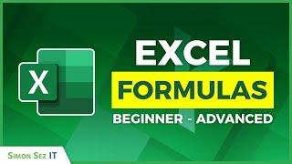 Top Excel Formulas - Beginner to Advanced