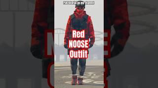 GTA5 Red NOOSE Outfit ️‍ #gta5 #gta5online #gta #gtaoutfits #theweeknd