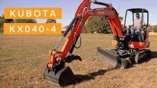 Why you NEED the Kubota KX040-4 Compact Excavator