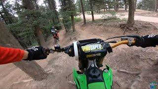 Insanely Fun Dirtbike Trails Rampart Range Colorado