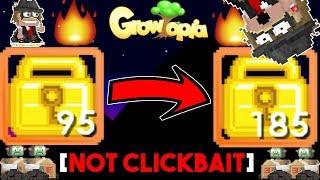 Growtopia How to get rich with 95 wls NOT CLICKBAIT 2018 MASS #41