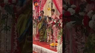 सारंग-ऐश्वर्याच्या लग्नाची सुरू आहे लगभग️ #GharoGhariMatichyaChuli #StarPravah #Wedding