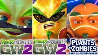 Evolution of The Citron 2016 - 2022 - Plants vs Zombies Garden Warfare 2 & Neighborville