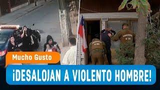 Desalojo en vivo a violento hombre que vivía en casa de 110 millones - Mucho Gusto 2019