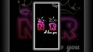 N.R love ️ name whatsapp status  #shorts #whatsapp #short #name #vnnameking