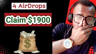 claim Free $1900 tapping on your phone  how to make money online in Nigeria Airdrops update