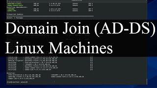How to join Linux CentOSRHEL to a Windows AD-DS Domain  CentOS 8 & Windows Server 2019