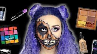 Scary Pumpkin - Last Minute Halloween Makeup Tutorial