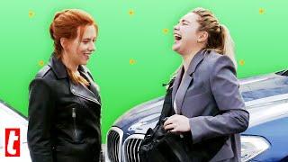 20 Black Widow Bloopers And Cute On Set Moments