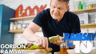 The Perfect Steak Sandwich Recipe in Just 10 Minutes  Gordon Ramsay