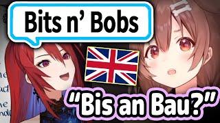 Korone Tries Copying Elizabeths British English【Hololive】