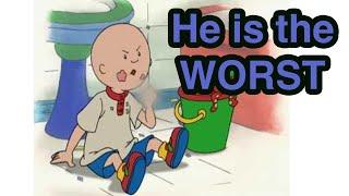 The most HATED cartoon character of all time Caillou