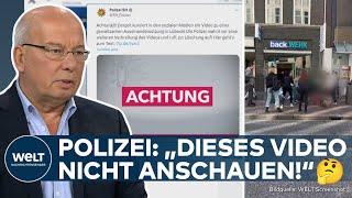 PRÜGELEI IN LÜBECK Warum will die Polizei dass dieses Video sofort gelöscht wird?