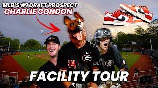 We went to see #1 MLB Draft Prospect Charlie Condon at Georgia Georgia Facility Tour