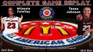 2023 McDonalds Girls All American Game - 32823 - FULL GAME REPLAY Featuring 2 Gamecock Commits