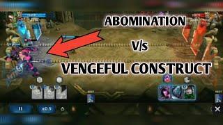 Crushing new card The VENGEFUL CONSTRUCTHeroic magic duel