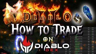 How to Trade on Diablo Dex - The Future of Diablo Trading - Diablo 2 Resurrected