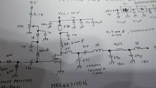 144-146 Mhz LDMOS Amplifier Schematics