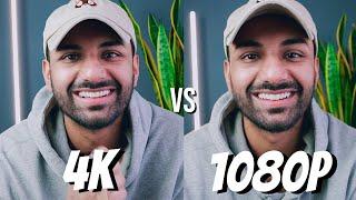 4k VS 1080P - Can you actually tell the difference?  #SHORTS
