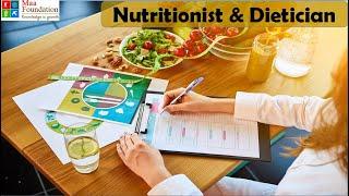 A Career as  Nutritionist & Dietician  Career Talk  Maa Foundation