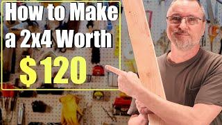 Woodworking Project to Sell  Using only a 2x4