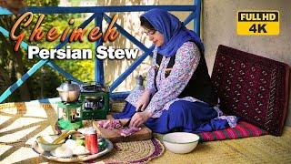 Daily routine village life in IRAN  Cooking Persian Stew  Rural Lifestyle