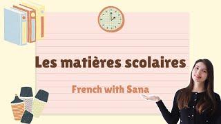 French for beginners  les matières scolaires en français