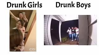 drunk girls vs drunk boys