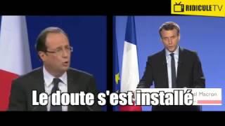 Quand Emmanuel Macron plagie - MOT POUR MOT - François Hollande