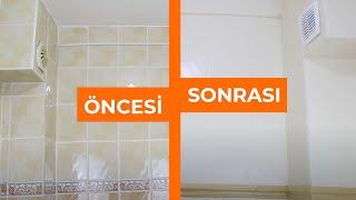 Banyo Seramik Boyama Nasıl Yapılır?  Ev Yenileme  Seray Kutsal