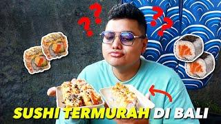 SUSHI KAKI LIMA HARGANYA MURAH DI BALI TAPI RASANYA ENAK GA YA?