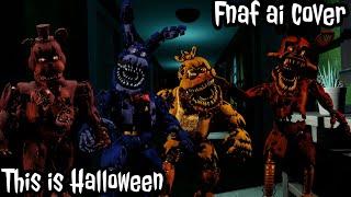 This is Halloween but the Nightmare animatronics sing it