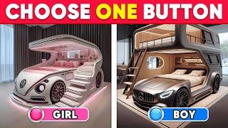 Choose One Button   BOY or GIRL Edition  Daily Quiz
