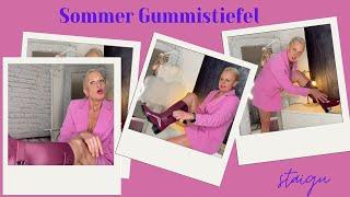 Sommergummistiefel