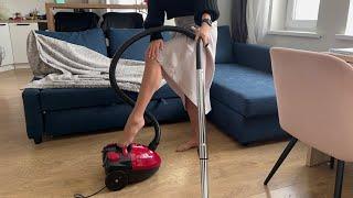 A cozy vacuuming day #vacuumingasmr