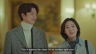 Gong Yoo x Kim Go Eun episode 15 Goblin Guardian kiss scene