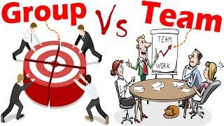 Differences between Group and Team.