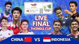 LIVE THOMAS CUP China VS Indonesia