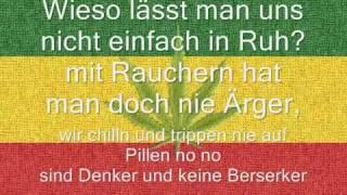 Ganja Man- Ich rauch mein Ganja  text