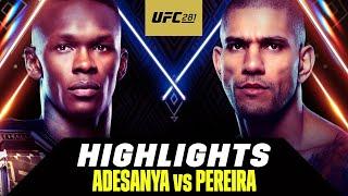 K.o.-Schock Israel Adesanya vs. Alex Peireira  UFC 281  DAZN Highlights