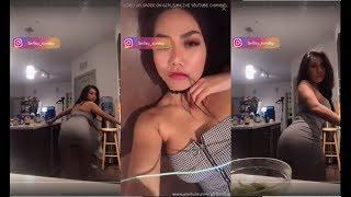 Sarah On Live  Drunken Girl in Sexy dress  Watch Until End  Part 3