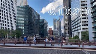 Walking Downtown Chicago Sept. 2024