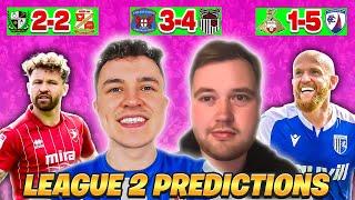 League Two Matchday 8 Predictions with @FourthTierFever Who Comes Out on Top?