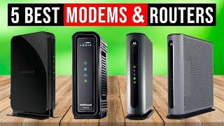 Best Modem Router 2024  Top 5 - Best Cable Modems - Review