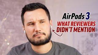 AirPods 3 Review after 1 Month Why I DITCHED AirPods Pro..