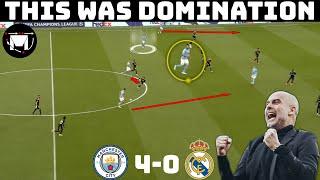 How Pep Dismantled Ancelotti  Tactical Analysis  Manchester City 4-0 Real Madrid