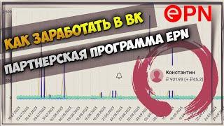 Схема заработка на партнерке EPN  заработок в вк на партнерской программе